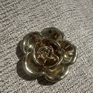 Gold Filled Flower Brooch